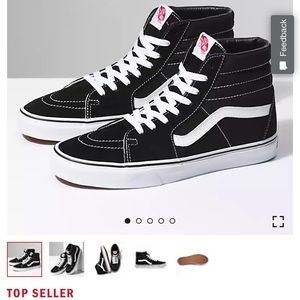 SK8-HI Black Vans